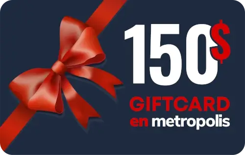 Tarjeta de regalo de Metropolis por $150